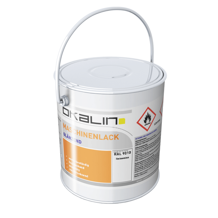 Maschinenlack glänzend RAL 9010 GHS-1