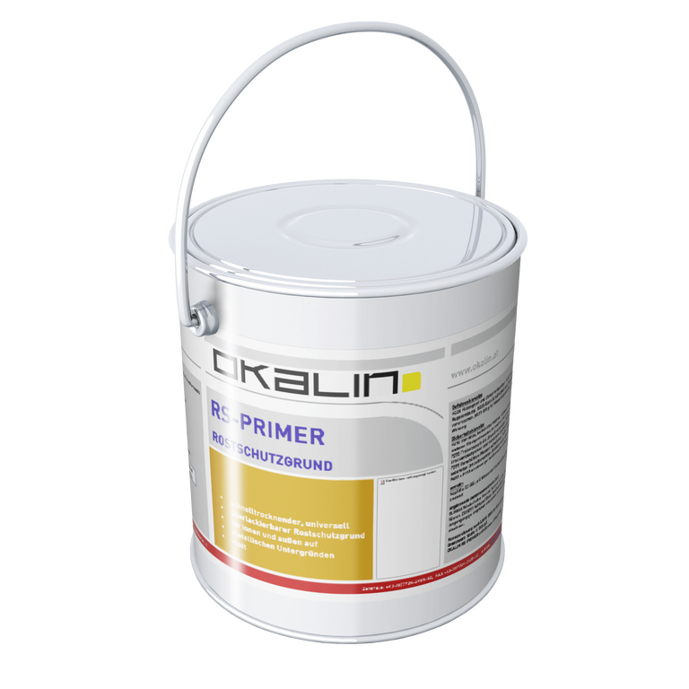 RS-Primer graugrün GHS 11x 32 cm  Etiketten KEIN Umweltgefährdend und KEINE Flamme