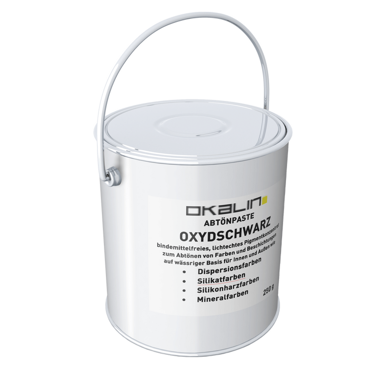 Abtönpasten Etiketten Oxydschwarz-1